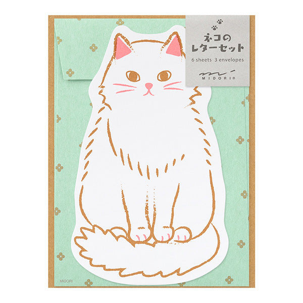 Set Surat Midori 924 Die Cut Nekogara 86924006 4902805869249 (5 set)