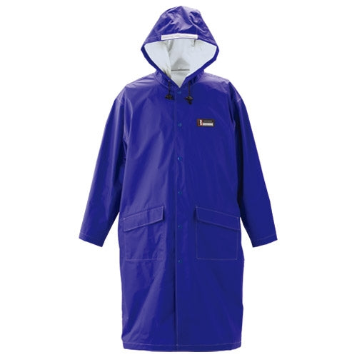川西工業 防水レインパーカー  ブルー 4906554079553