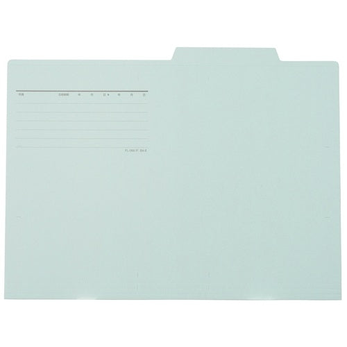 Dix pièces de dossier individuel positif FL-068IF B4E bleu