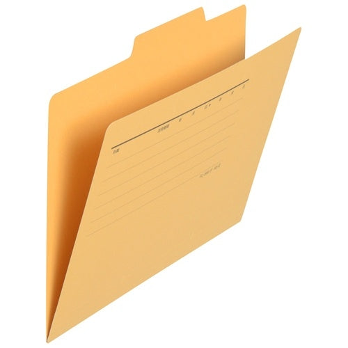 Ti stykker positiv individuel mappe FL-066IF A5E gul
