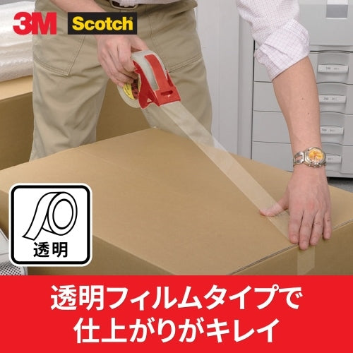 スリーエムジャパン スコッチ透明梱包用テープ 315SN 重量物用 4548623628677