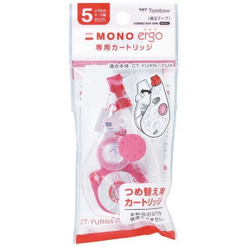 トンボ鉛筆 修正テープCT モノエルゴN5 CT-YURN5 4901991706246