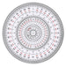 Rapporteur de cercle complet concis C-12 12 cm 4512008100355