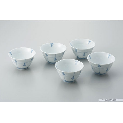 Ichigama 反向煎茶碗 Mebae 5 件組 4949139000658