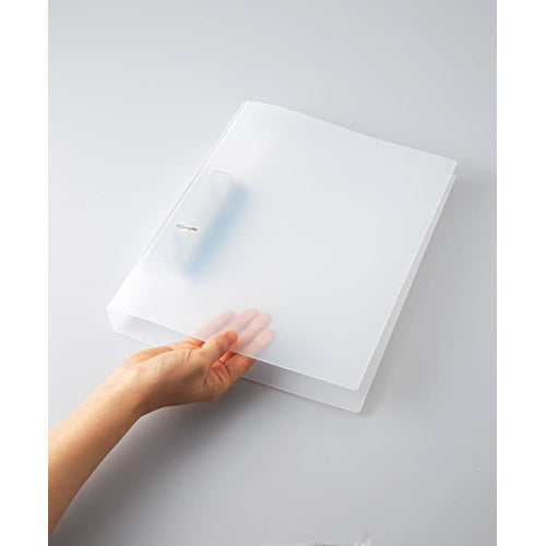 スマートバリュー 再生D型リングF A4S 透明10冊 D013J-10CL 4547345044895