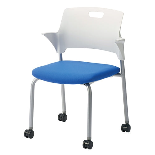 PLUS（プラス）オフィス家具 会議イス CM550-MYC ブルー　