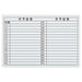 PLUS（プラス）オフィス家具 壁掛ホワイトボード LB2-230SHWT 月予定　