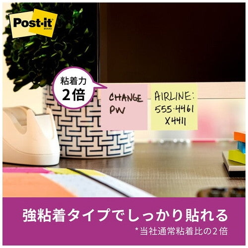 スリーエムジャパン Post-it強粘着655SS-RPY 4549395412129