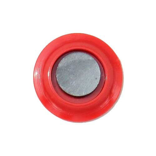 ミツヤ カラーマグネット MR-40 赤 40mm 10個 4902787312511