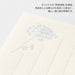 미도리 일필 메모 봉투 첨부 꽃 색 일본 종이 89572006 4902805895729(5 세트)