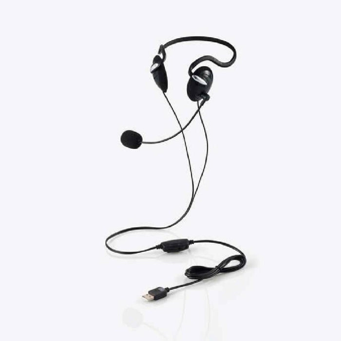 エレコム ＵＳＢネックバンドヘッドセット HS-NB03SUBK 4549550257985