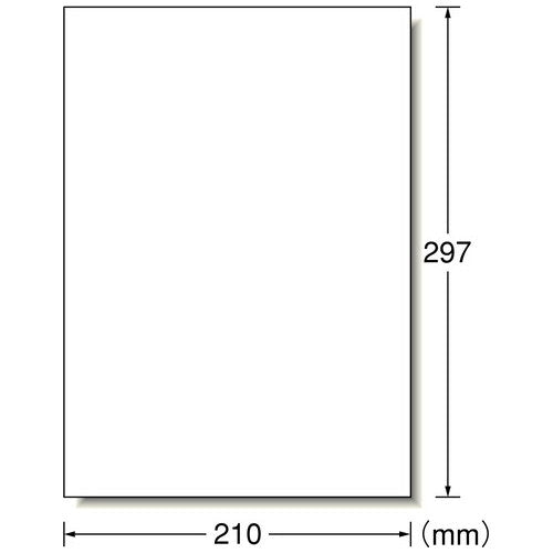 エーワン ラベルシールA4 全面20枚 28409 4906186284097