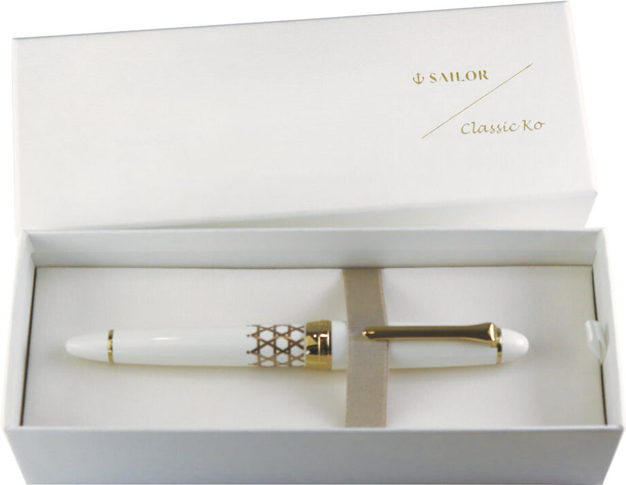 Sailor Fyldepen Classic Ko Makie Bunbo Fyldepen Floret dot SV [Grå] Fin (F): 10-3547-221