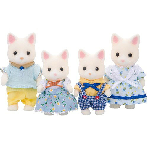 Epoch FS-12 Silk Cat Family (far, mor, han, hun sæt) 4905040144003