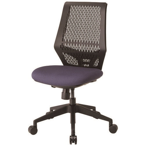 PLUS（プラス）オフィス家具 事務イス YC-R210B ネイビー　