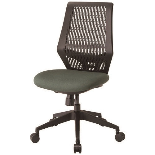 PLUS（プラス）オフィス家具 事務イス YC-R210B ダークグリーン　