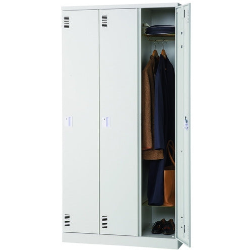 PLUS（プラス）オフィス家具 ロッカー JT-L3K 3人用　4510391529111