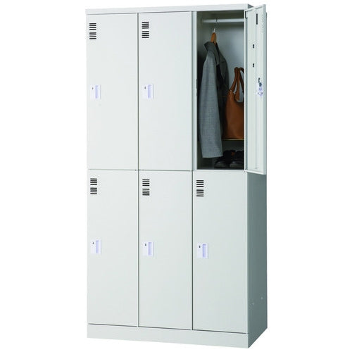 PLUS（プラス）オフィス家具 ロッカー JT-L6K 6人用　4510391529067
