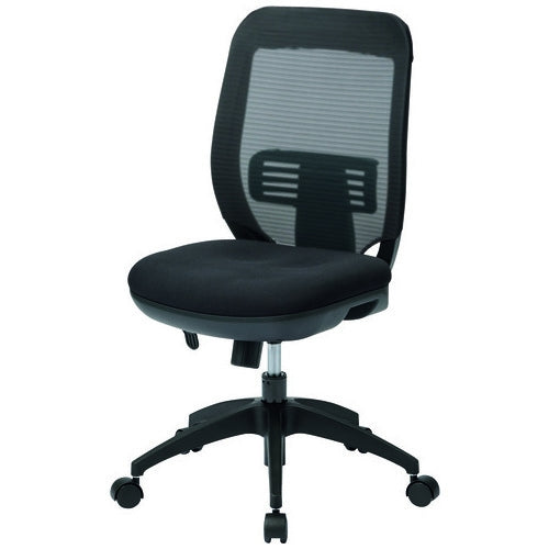 PLUS（プラス）オフィス家具 事務イス FCM-15 ブラック 布張り　