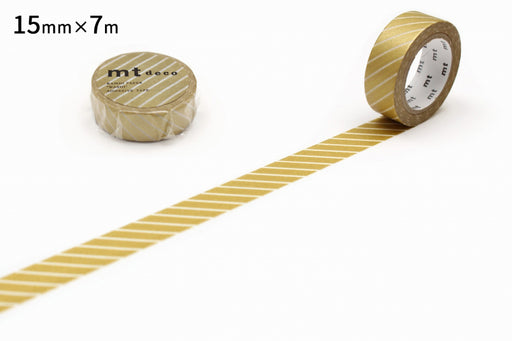 Kamoi Stripe Gold MT01D144R Kamoi verwerkte papieren afplaktape Kamoi MT01D144R 4971910274255