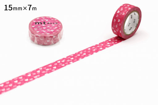 Kamoi Heart Spot MT01D331R Nastro per mascheratura in carta lavorata Kamoi Kamoi MT01D331R 4971910274507
