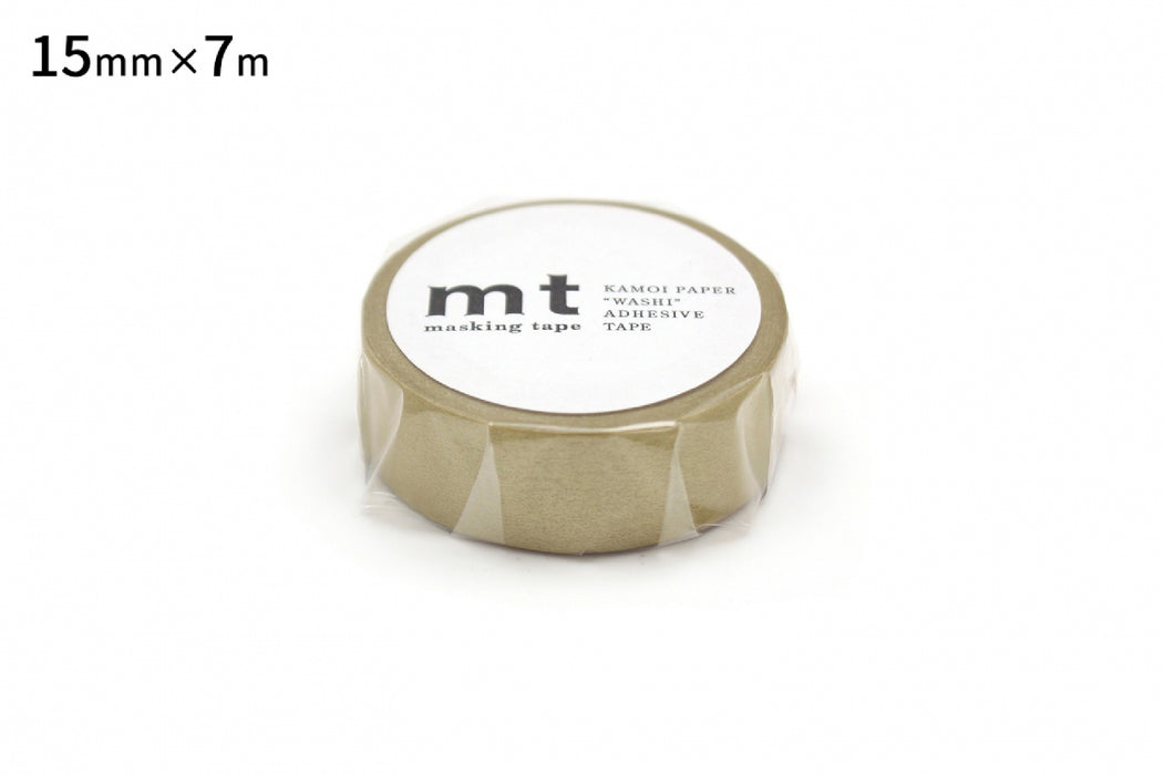 カモ井加工紙 マスキングテープ Kamoi mt 1P 金 MT01P205R カモ井加工紙 マスキングテープ Kamoi MT01P205R　4971910270998