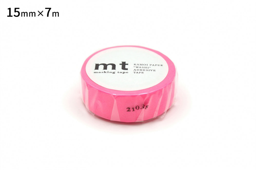 ＭＴ１Ｐショッキングピンク MT01P209R カモ井加工紙 マスキングテープ Kamoi 4971910271032