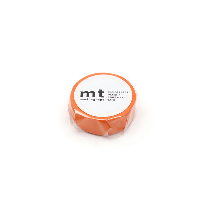マットオレンジ MT01P511 カモ井加工紙 マスキングテープ Kamoi 4971910286876