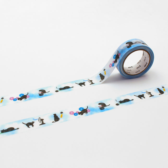 カモ井加工紙 夏の猫 MTEX1P248 4971910344774（10セット）