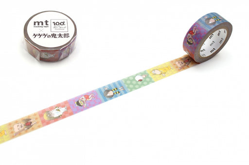 Cinta adhesiva Kamoi Kakoshi Kamoi Gegegenokitaro Pattern Gegege MTMZPR02 4971910295892 (10 juegos)
