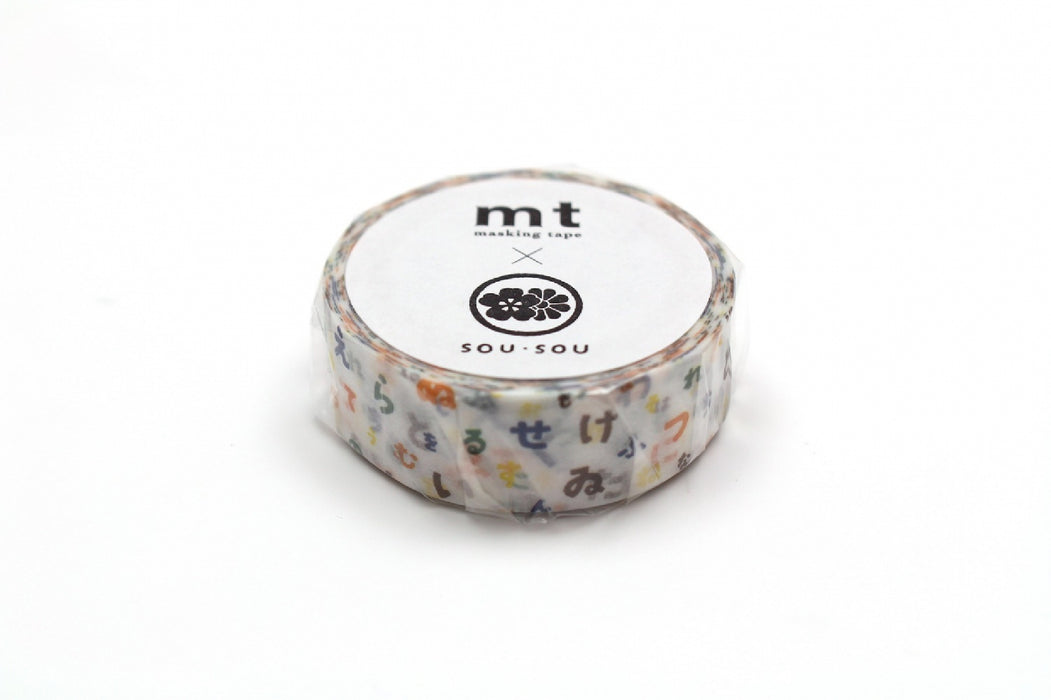 カモ井 SOU・SOU MTSOU06 カモ井加工紙 マスキングテープ Kamoi 4971910263082（10セット）