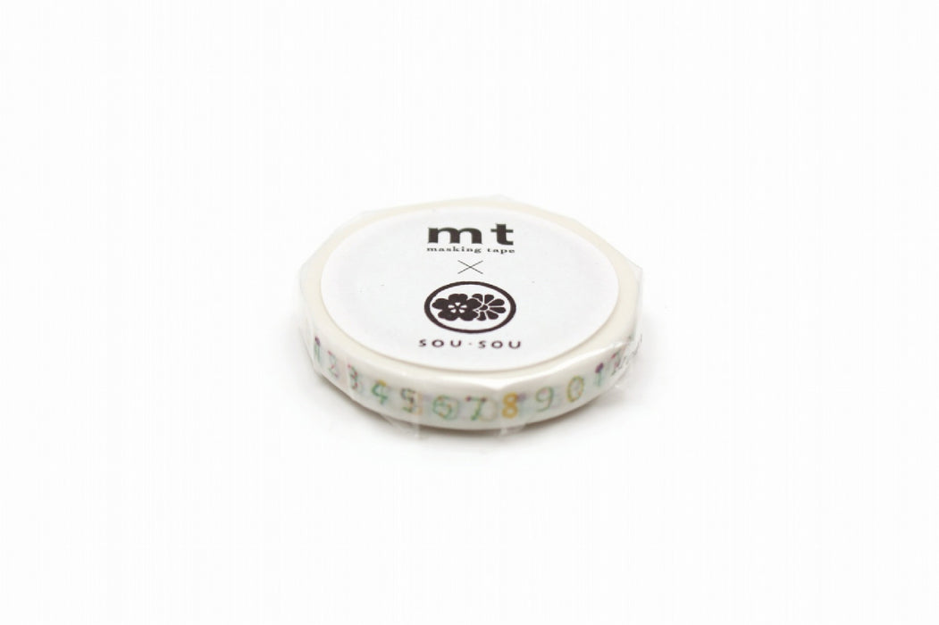 カモ井 花そすう MTSOU11 カモ井加工紙 マスキングテープ Kamoi MTSOU11　4971910278475（10セット）
