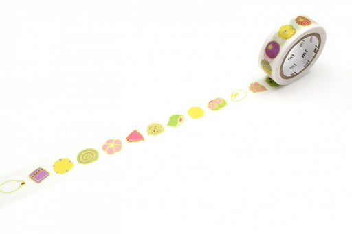 Kamoi Kakoshi Masking Tape Kamoi SOU・SOU Dulces japoneses MTSOU264971910295960 (10 juegos)