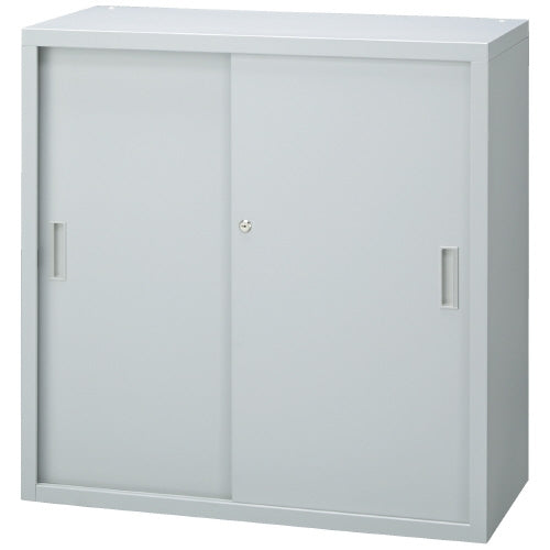PLUS（プラス）オフィス家具 組立式スチール引違保管庫 JH-8840S　