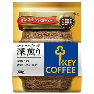 キーコーヒー インスタントＳＰブレンドフカイリカエ 60G 4901372402798