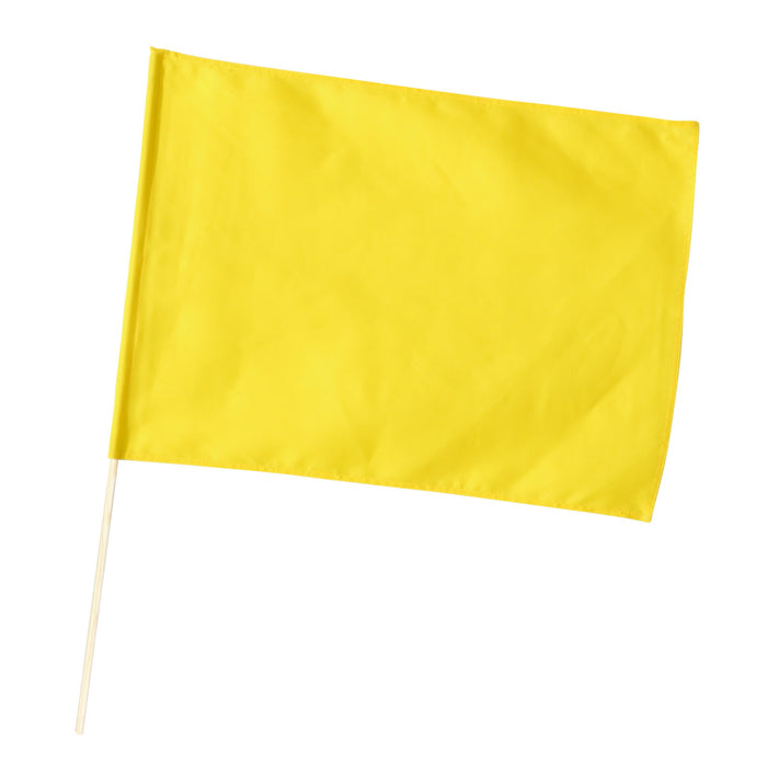 Artec Small Flag Gul Flag: B41 x H30cm Flagstang: 45cm (φ8mm) 4521718012797