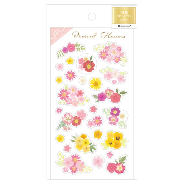 エヌビー シール押し花ピンク　 4404101 4909510191139（10セット）