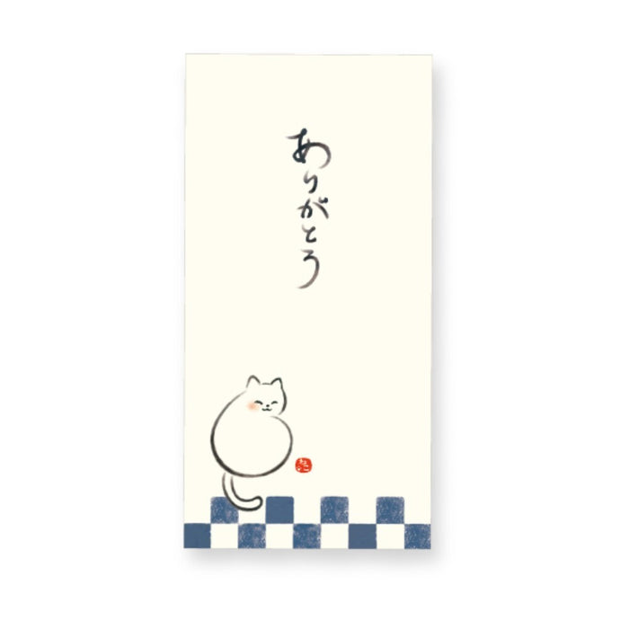 ピーコック 表現社　動物一言のし袋ねこ 24-304 4961187243047（5セット）