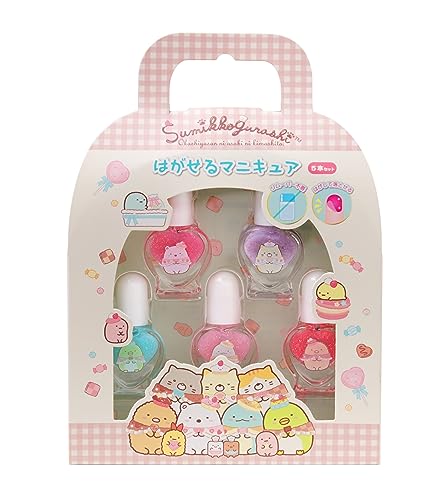 Conjunto de 5 peças de esmalte destacável Wraith 230730 Sumikko Gurashi 4589581115045