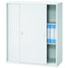 PLUS（プラス）オフィス家具 スチール引戸書庫 3段 MST105-S　