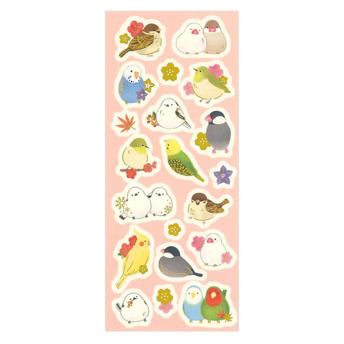 Burung pelekat kertas Jepun Chikyu Q240-111 4963328309117 (10 set)