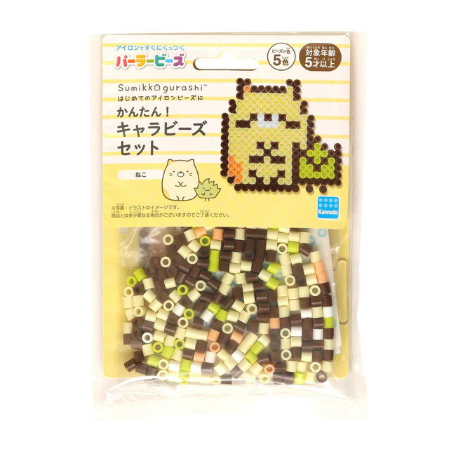 كاوادا 80-53510 خرز بيرلر سهل! مجموعة خرز شخصية قطة Sumikkogurashi 4972825225882