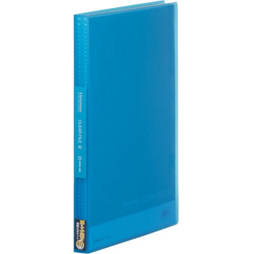 King Jim Clear File Simply's Transparent A4S 40P 186TSPW Blau (10 Sets)
