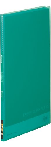 キングジム クリアーファイル シンプリーズ（透明）10P A4 186TSPH 緑（10セット）