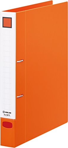 King Jim Levering File A4 Capacidad de almacenamiento adecuada 250 hojas tipo D 6872 Naranja (10 juegos)