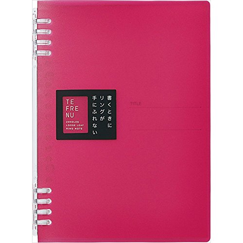 キングジム リングノート テフレーヌ A5 ピンク 9854TTE（10セット）
