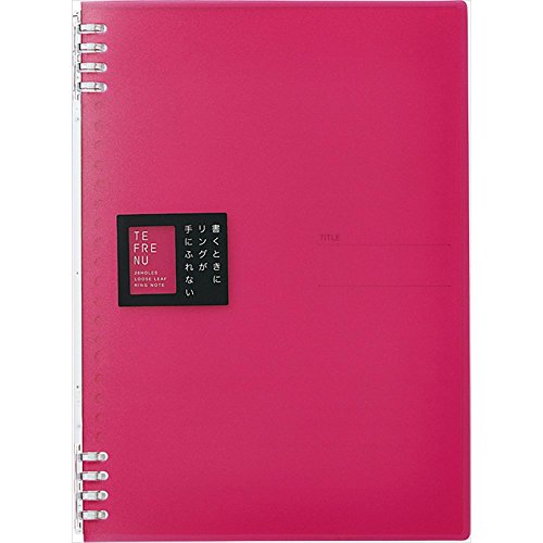 キングジム リングノート テフレーヌ B5 ピンク 9855TTE（10セット）
