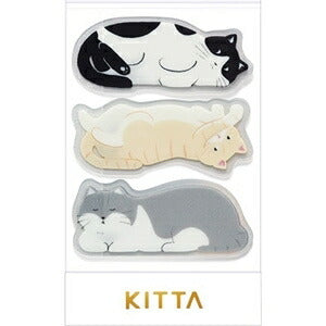 キングジム キツタクリア（ネコ） KITT016　4971660058068（10セット）
