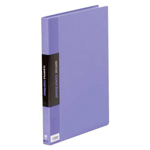 King Jim Clear File Color Base W A4S 132CW Blauweregen (10 sets)