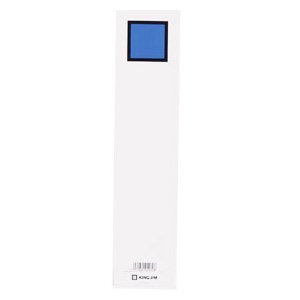 キングジム キングファイル背見出紙 Ａ４縦５０ｍｍ用青／緑 省（10セット）